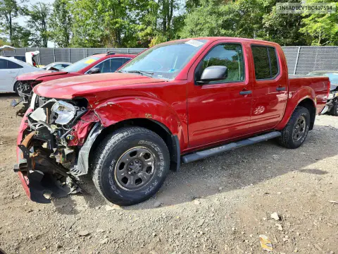 1N6AD0EV1BC407594 — 2011 Nissan Navara (Frontier), Передняя часть, фото до ремонта
