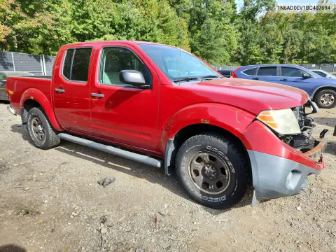 2011 Nissan Frontier S VIN 1N6AD0EV1BC407594 фото 4