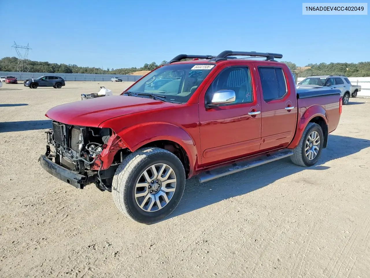 2012 Nissan Frontier S VIN 1N6AD0EV4CC402049 фото 1