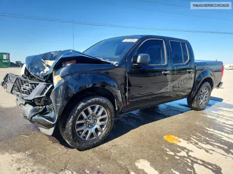 1N6AD0ER8CC452620 — 2012 Nissan Navara (Frontier), Передняя часть, фото до ремонта