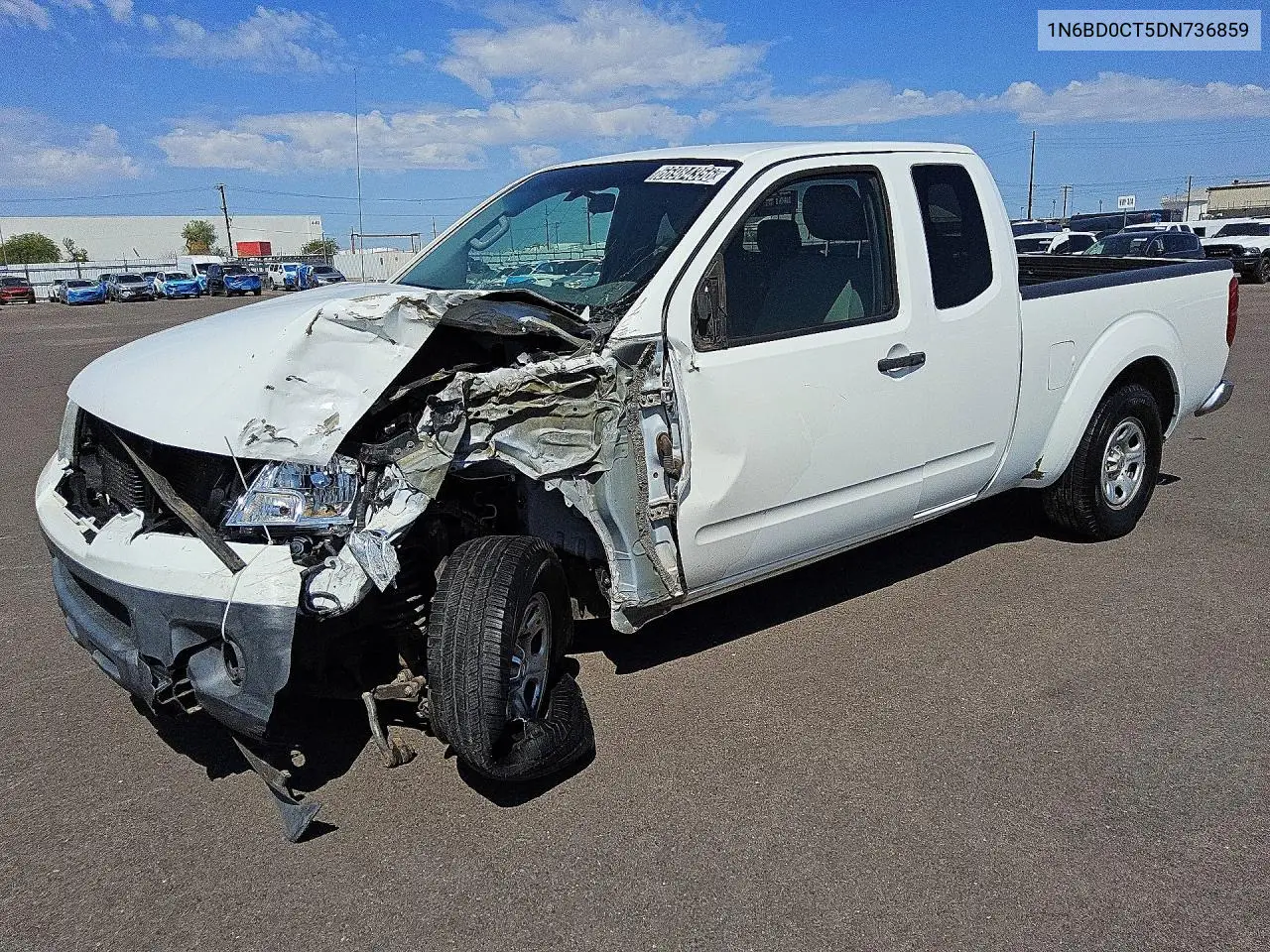 2013 Nissan Frontier S VIN 1N6BD0CT5DN736859 фото 1