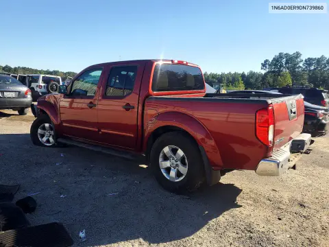 2013 Nissan Frontier S VIN 1N6AD0ER9DN739860 фото 2