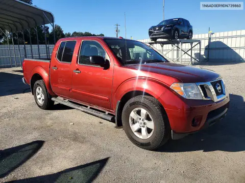 2013 Nissan Frontier S VIN 1N6AD0ER9DN739860 фото 4