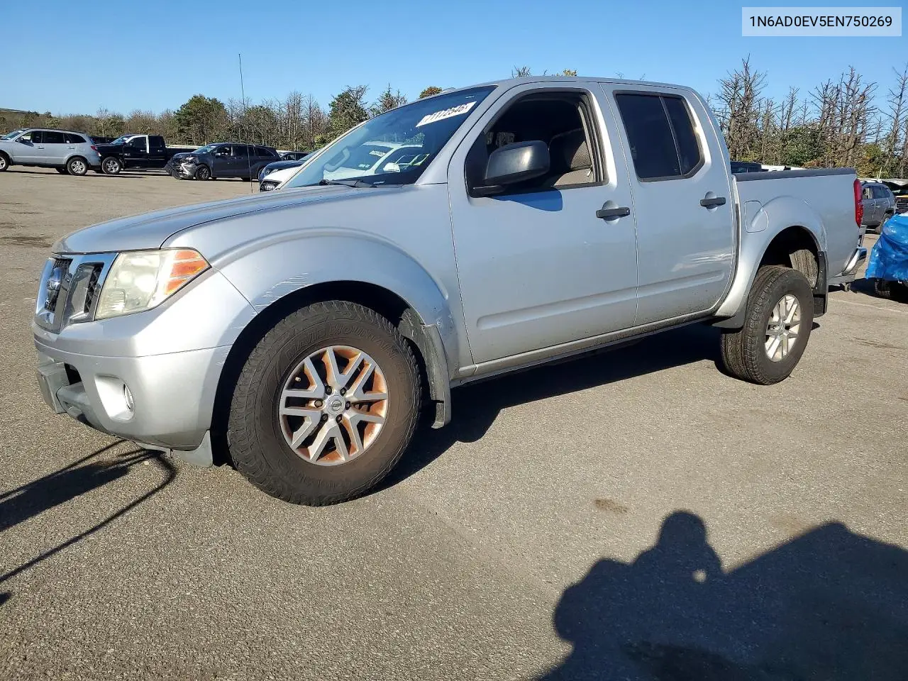 1N6AD0EV5EN750269 Nissan Navara (Frontier) 2014 — повреждение Передняя часть, фото до ремонта