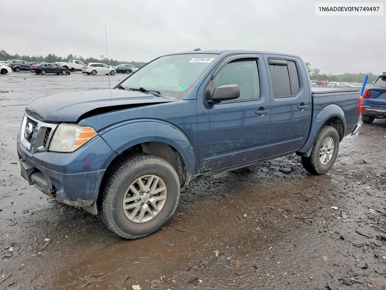 2015 Nissan Frontier S VIN 1N6AD0EV0FN749497 фото 1