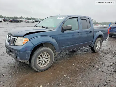 1N6AD0EV0FN749497 — 2015 Nissan Navara (Frontier), Передняя часть, фото до ремонта