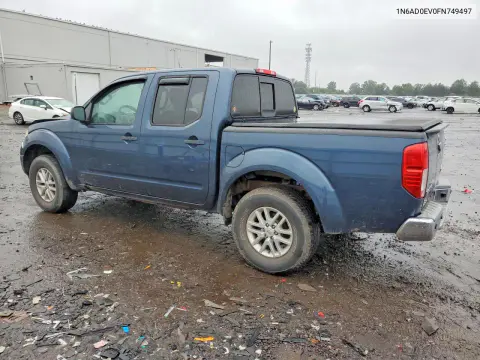 2015 Nissan Frontier S VIN 1N6AD0EV0FN749497 фото 2