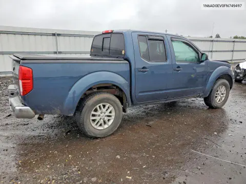 2015 Nissan Frontier S VIN 1N6AD0EV0FN749497 фото 3