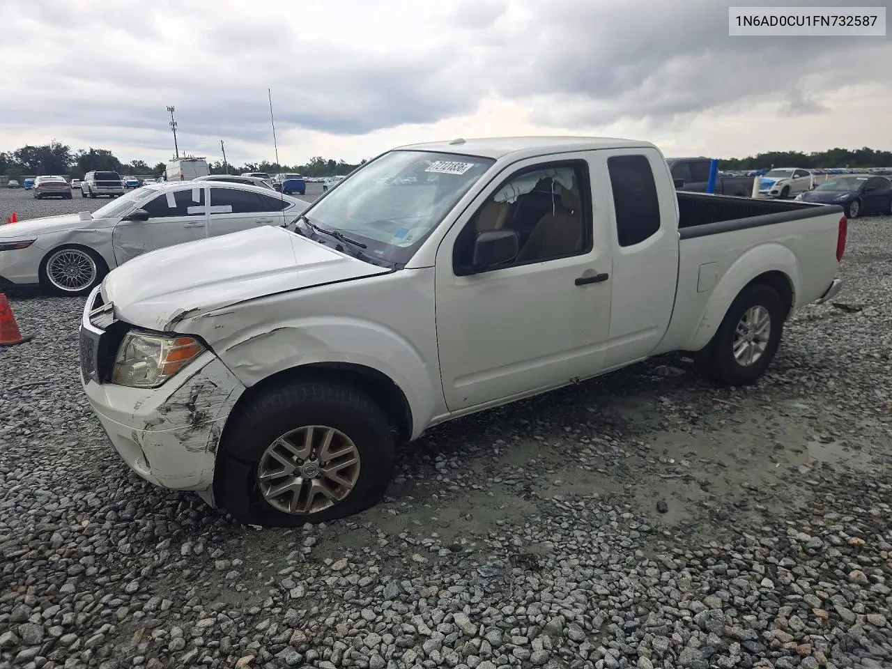 2015 Nissan Frontier Sv V6 VIN 1N6AD0CU1FN732587 фото 1