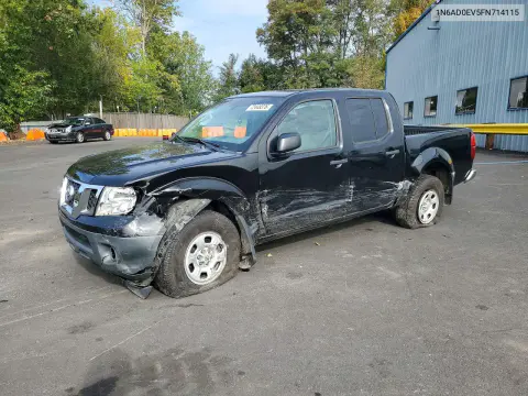 1N6AD0EV5FN714115 — 2015 Nissan Navara (Frontier), Передняя часть, фото до ремонта