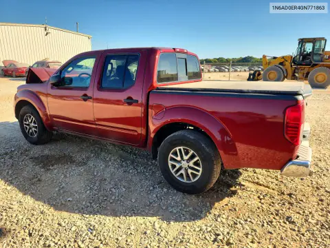 2016 Nissan Frontier Sv VIN 1N6AD0ER4GN771863 фото 2