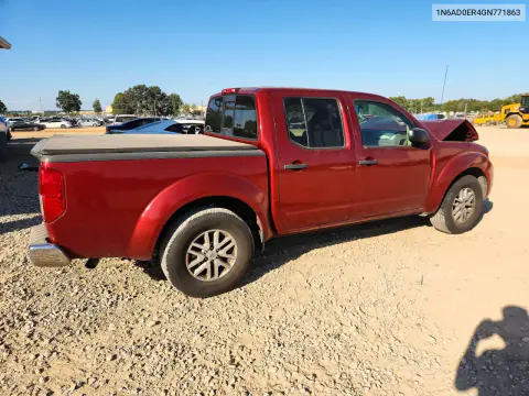 2016 Nissan Frontier Sv VIN 1N6AD0ER4GN771863 фото 3