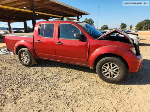 2016 Nissan Frontier Sv VIN 1N6AD0ER4GN771863 фото 4