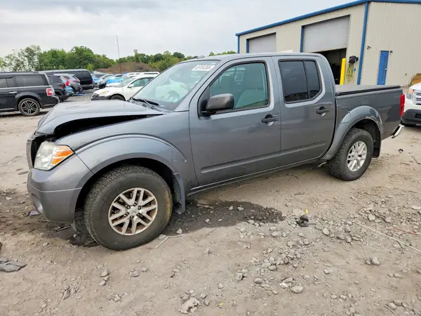 1N6AD0EV9HN741983 — 2017 Nissan Navara (Frontier), Передняя часть (Front End), фото до ремонта
