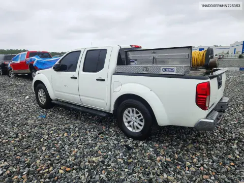 2017 Nissan Frontier Sv VIN 1N6DD0ER6HN725353 фото 2