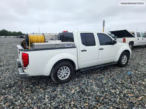 2017 Nissan Frontier Sv VIN 1N6DD0ER6HN725353 фото 3