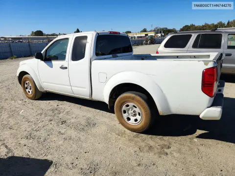 2017 Nissan Frontier S VIN 1N6BD0CT1HN744270 фото 2