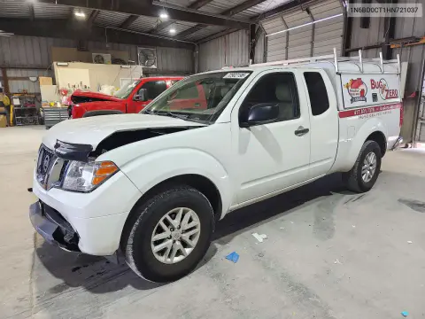 1N6BD0CT1HN721037 — 2017 Nissan Navara (Frontier), Передняя часть, фото до ремонта