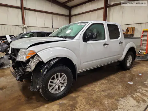 1N6AD0EVXJN754845 — 2018 Nissan Navara (Frontier), Передняя часть, фото до ремонта