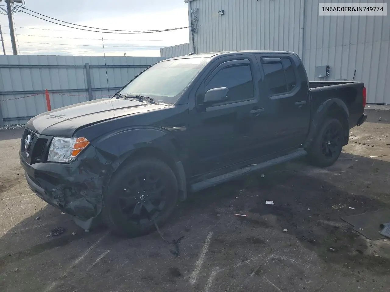 2018 Nissan Frontier Sv VIN 1N6AD0ER6JN749774 фото 1