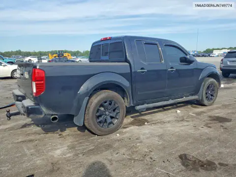 2018 Nissan Frontier Sv VIN 1N6AD0ER6JN749774 фото 3