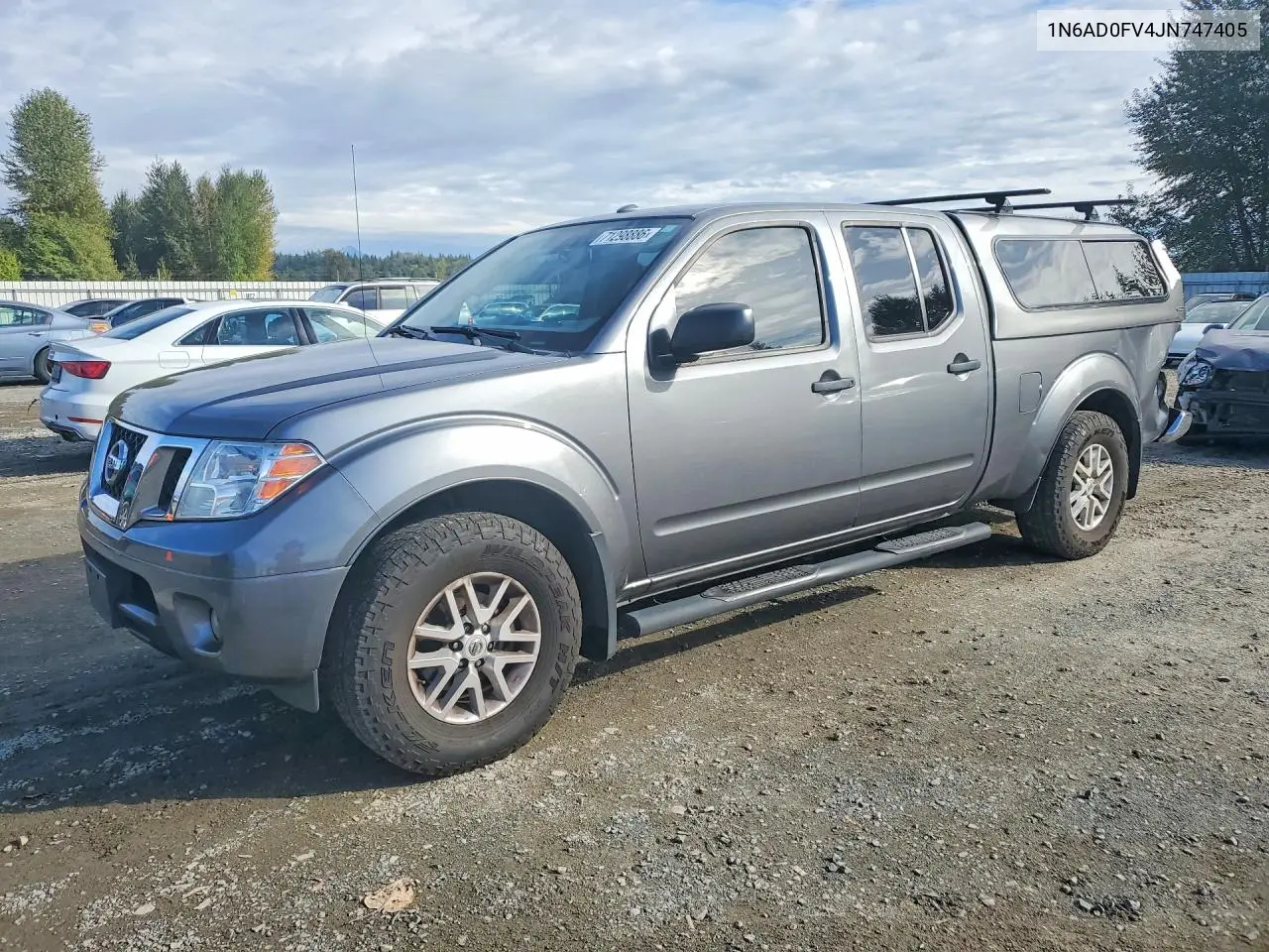 2018 Nissan Frontier Sv VIN 1N6AD0FV4JN747405 фото 1