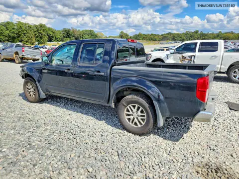 2018 Nissan Frontier Sv VIN 1N6AD0EV5JN735183 фото 2