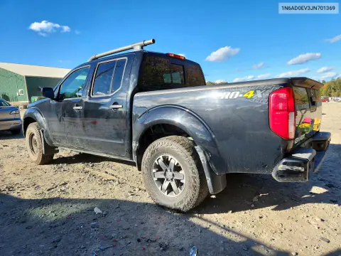 2018 Nissan Frontier Pro-4X VIN 1N6AD0EV3JN701369 фото 2