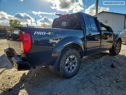 2018 Nissan Frontier Pro-4X VIN 1N6AD0EV3JN701369 фото 3