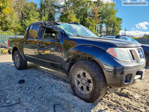 2018 Nissan Frontier Pro-4X VIN 1N6AD0EV3JN701369 фото 4