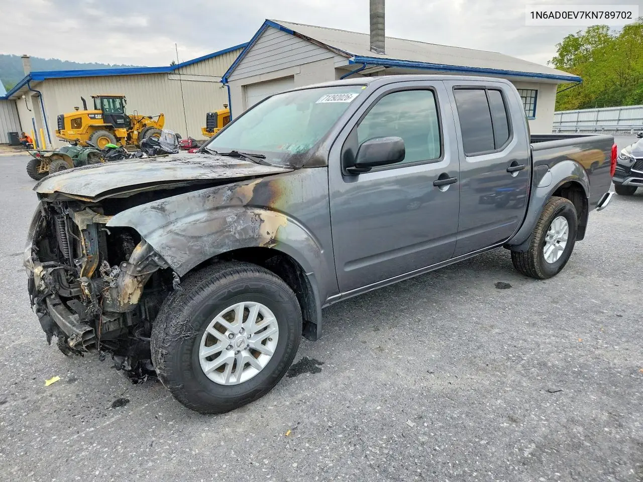 2019 Nissan Frontier Sv VIN 1N6AD0EV7KN789702 фото 1