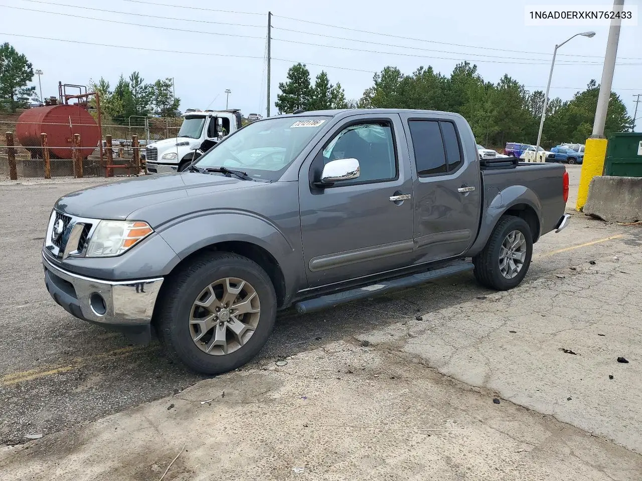2019 Nissan Frontier S VIN 1N6AD0ERXKN762433 фото 1