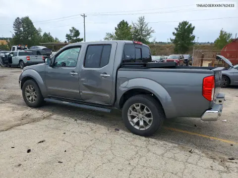 2019 Nissan Frontier S VIN 1N6AD0ERXKN762433 фото 2
