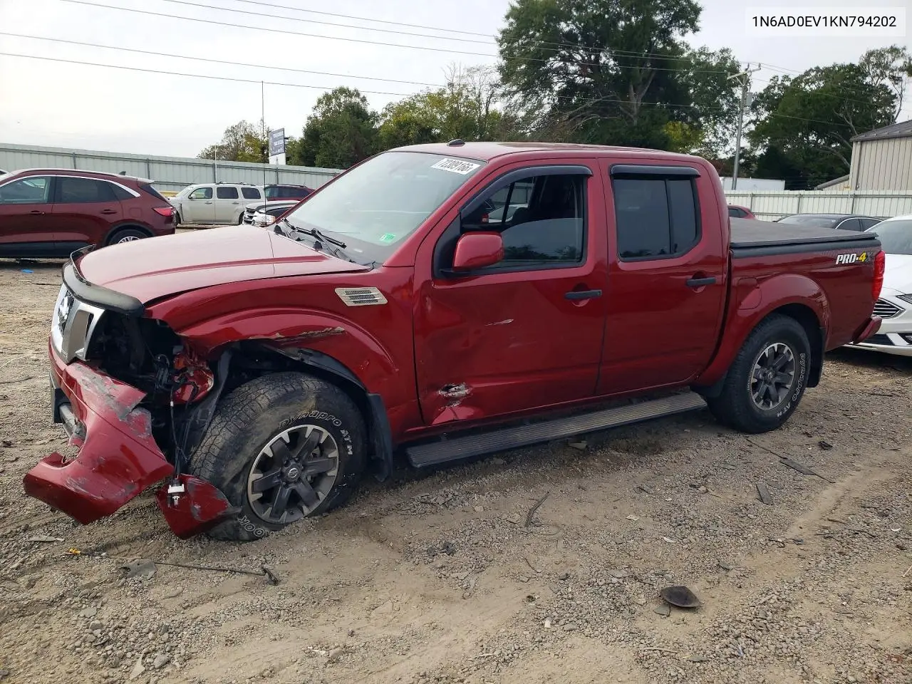2019 Nissan Frontier Pro-4X VIN 1N6AD0EV1KN794202 фото 1