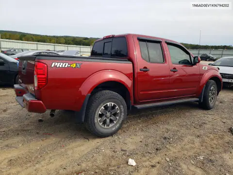 2019 Nissan Frontier Pro-4X VIN 1N6AD0EV1KN794202 фото 3