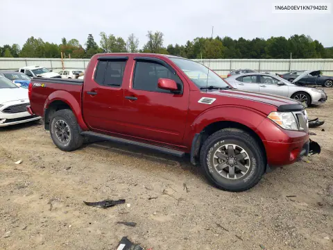 2019 Nissan Frontier Pro-4X VIN 1N6AD0EV1KN794202 фото 4