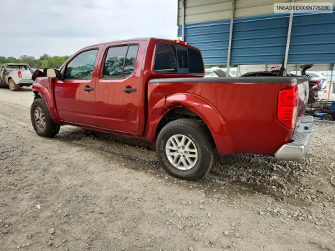 2019 Nissan Frontier Sv VIN 1N6AD0ERXKN775280 фото 2