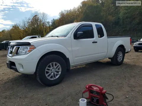 1N6AD0CW8KN739113 — 2019 Nissan Navara (Frontier), Задняя часть, фото до ремонта