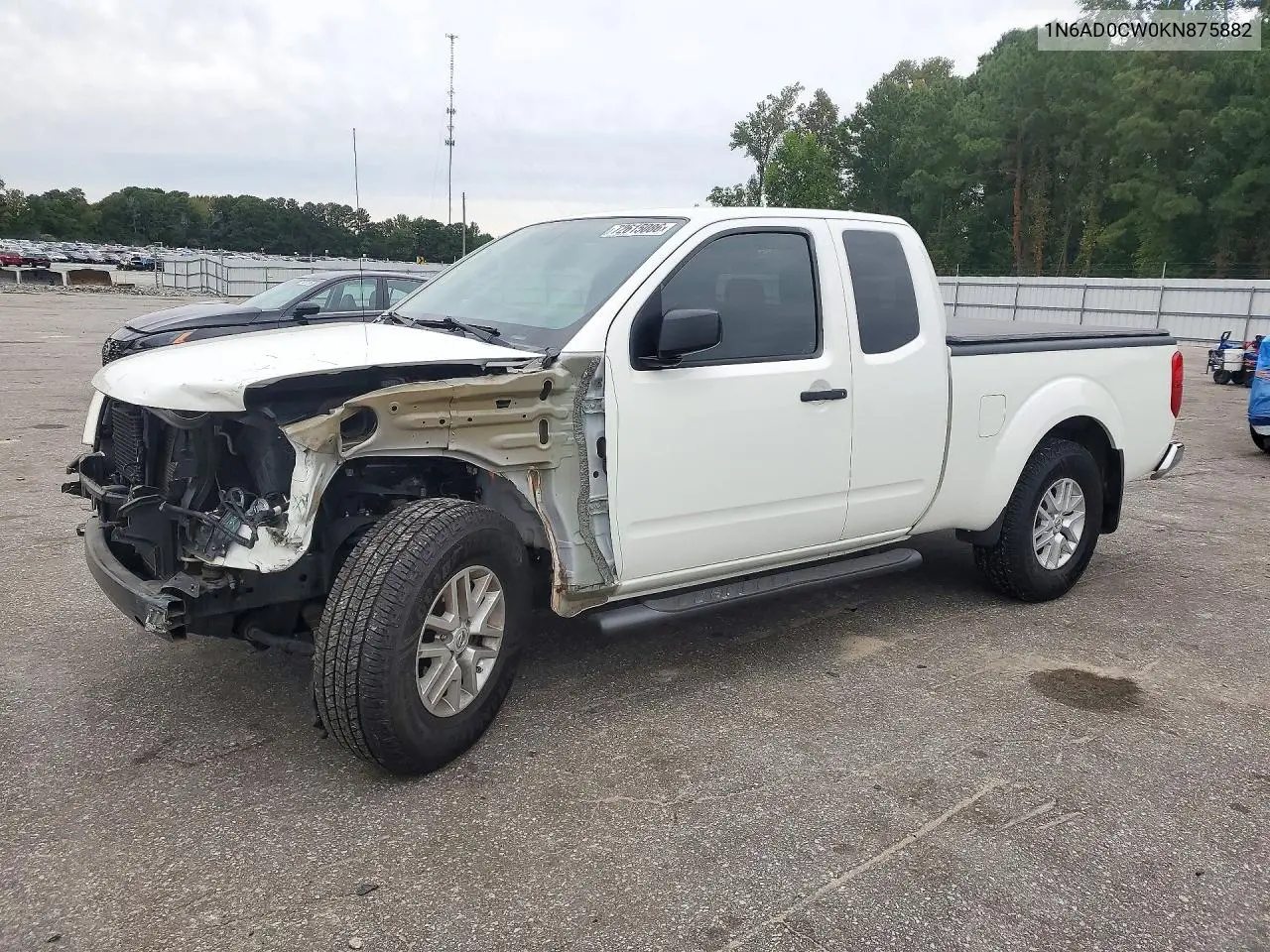 2019 Nissan Frontier Sv V6 VIN 1N6AD0CW0KN875882 фото 1