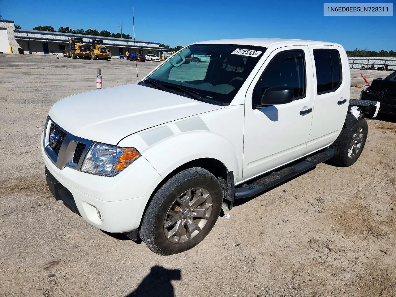 2020 Nissan Frontier Sv VIN 1N6ED0EB5LN728311 фото 1