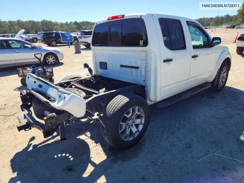 2020 Nissan Frontier Sv VIN 1N6ED0EB5LN728311 фото 3