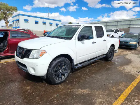 2020 Nissan Frontier Sv VIN 1N6ED0EB8LN716833 фото 1