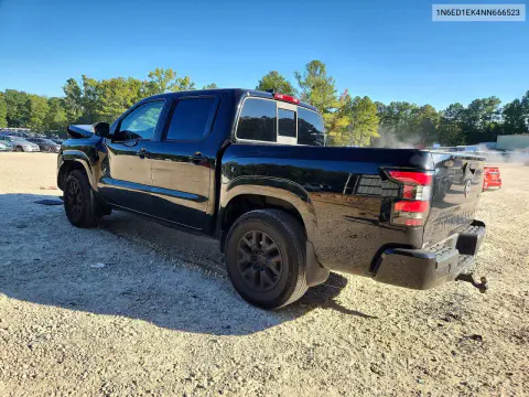 2022 Nissan Frontier Sv VIN 1N6ED1EK4NN666523 фото 2