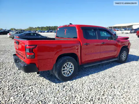 2022 Nissan Frontier S VIN 1N6ED1EJ6NN628699 фото 3