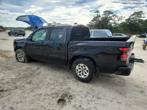 2024 Nissan Frontier Sv VIN 1N6ED1EJ7RN633576 фото 2