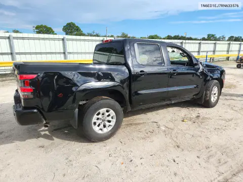 2024 Nissan Frontier Sv VIN 1N6ED1EJ7RN633576 фото 3