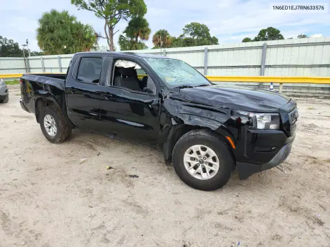 2024 Nissan Frontier Sv VIN 1N6ED1EJ7RN633576 фото 4