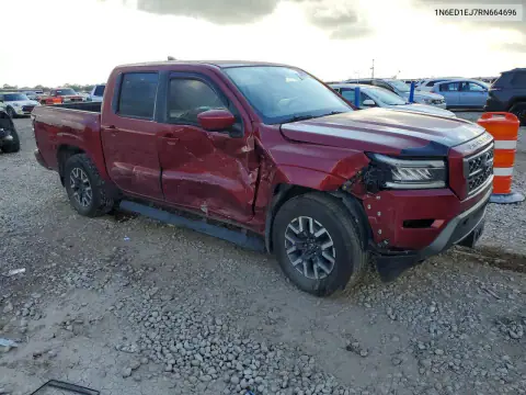 1N6ED1EJ7RN664696 — 2024 Nissan Navara (Frontier), фото 4 с аукциона Copart, Сторона