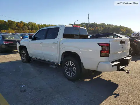 2024 Nissan Frontier Sl VIN 1N6ED1EK4RN625766 фото 2