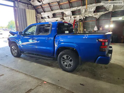 2025 Nissan Frontier Sv VIN 1N6ED1EK2SN601312 фото 2